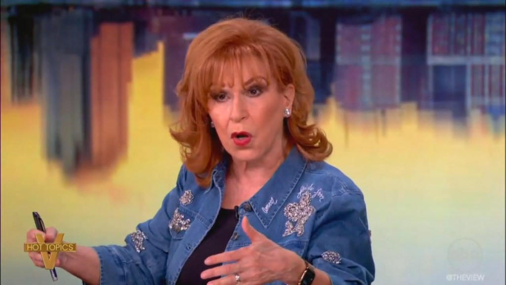 Joy Behar melts on Jake Tapper's Biden book