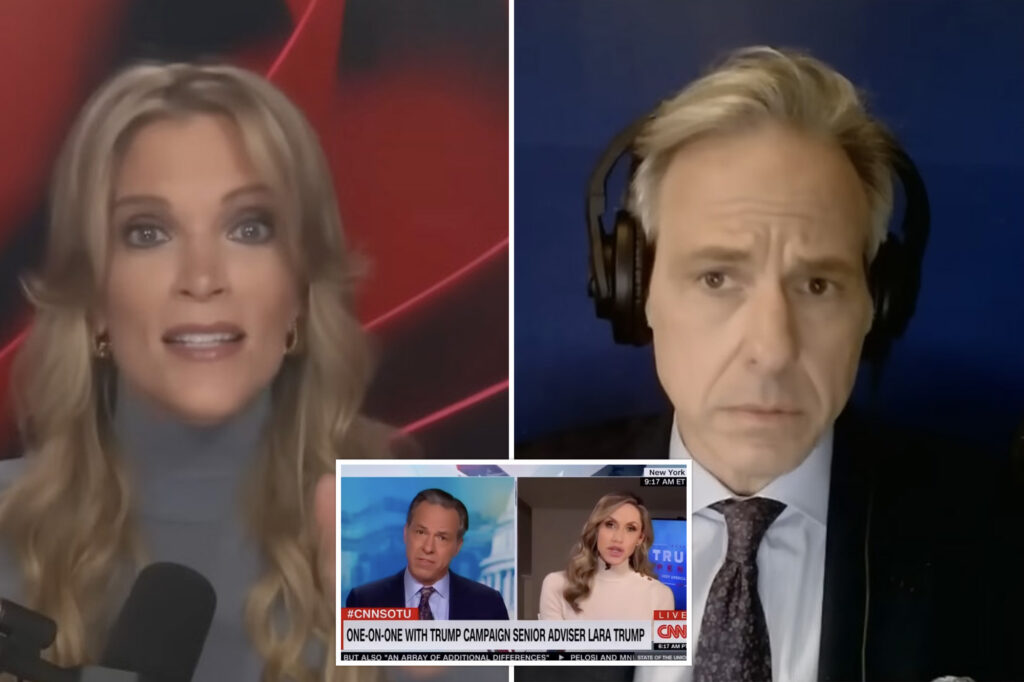 Jake Tapper tells Megyn Kelly that he apologized to Lara Trump during 2020 CNN Interview on Biden's decline: "Tremenda humility"