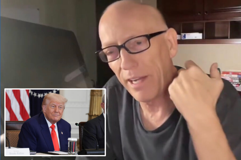 The creator of "Dilbert" reveals a call with President Trump after cancer diagnosis: "Do I just sent the president to the voicemail?"
