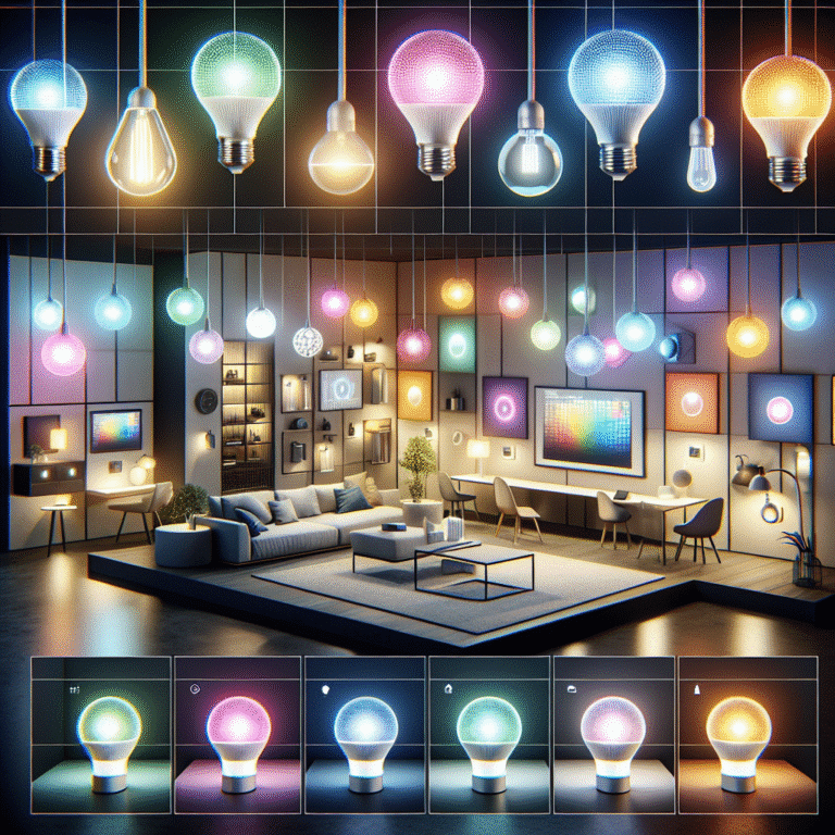 smart bulbs that change colors