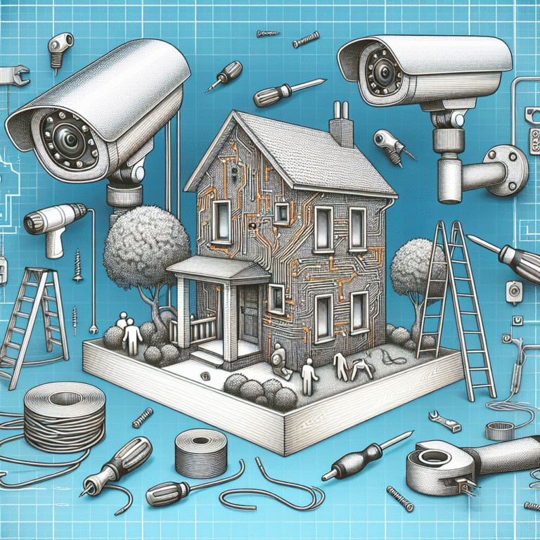 how to install smart security cameras