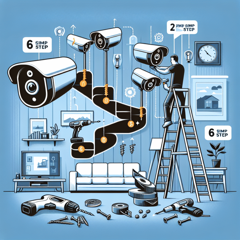 how to install smart security cameras in six simple steps