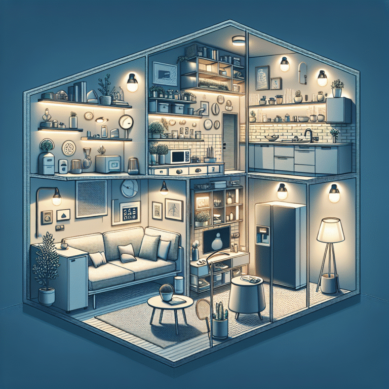 smart lighting for small apartments