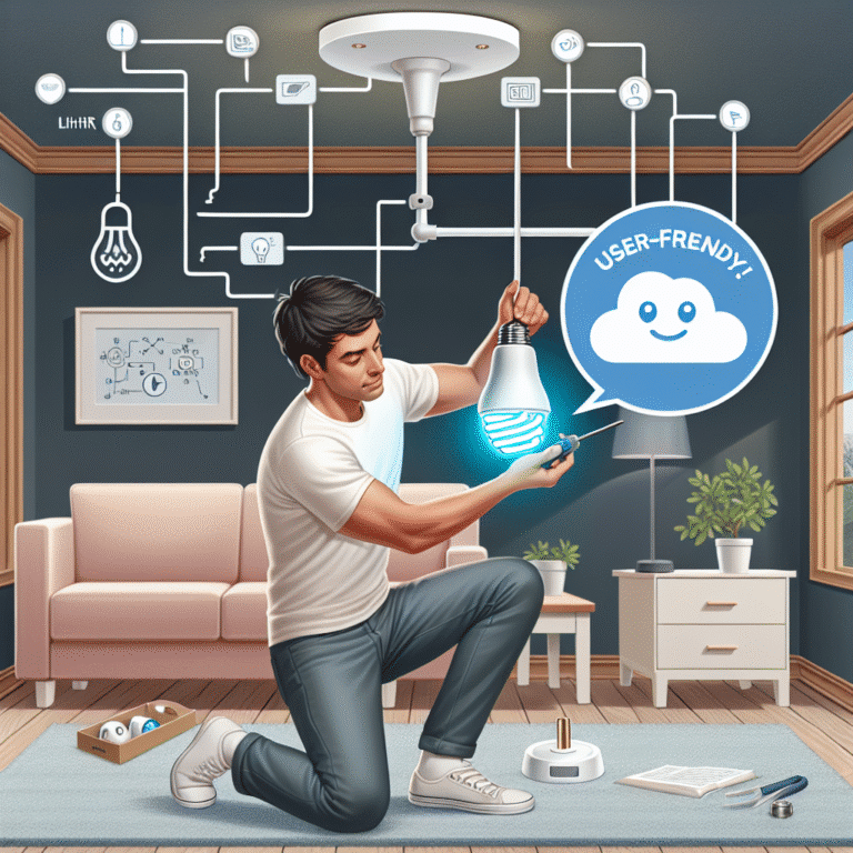 how to install smart lighting system