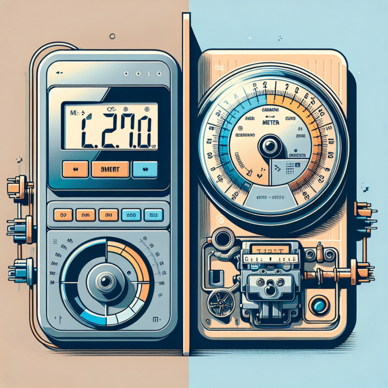 smart meters vs regular meters
