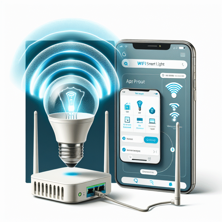 WiFi smart light setup guide