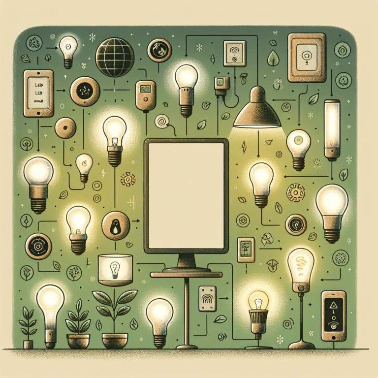eco-friendly smart lighting options