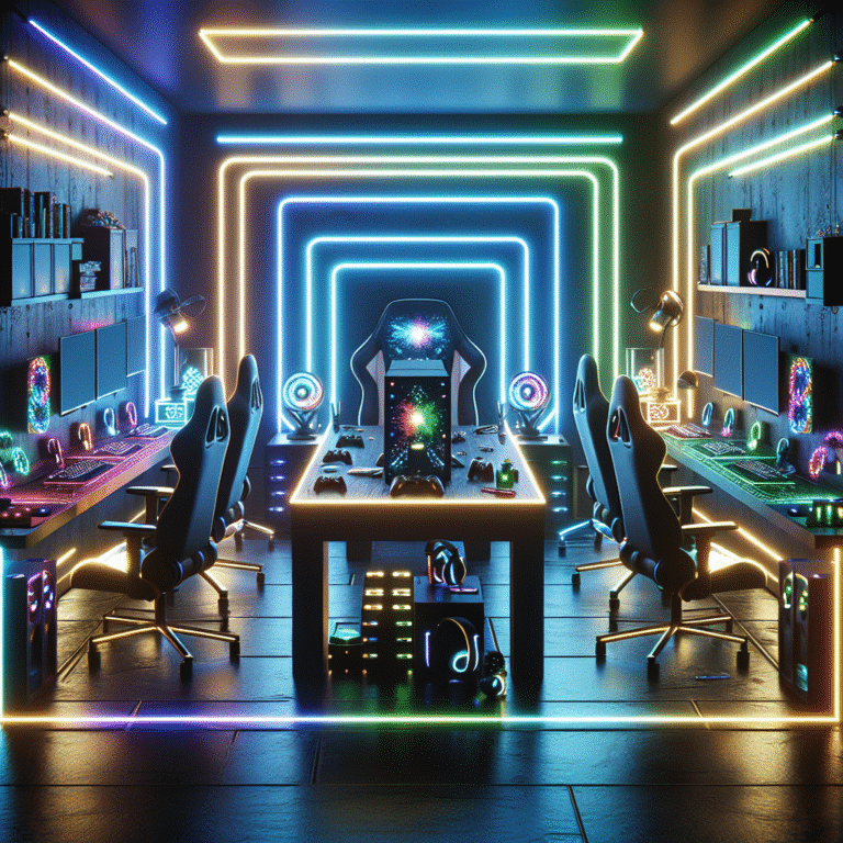 smart light strips for gaming room