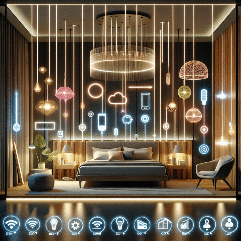 smart lighting ideas for bedroom