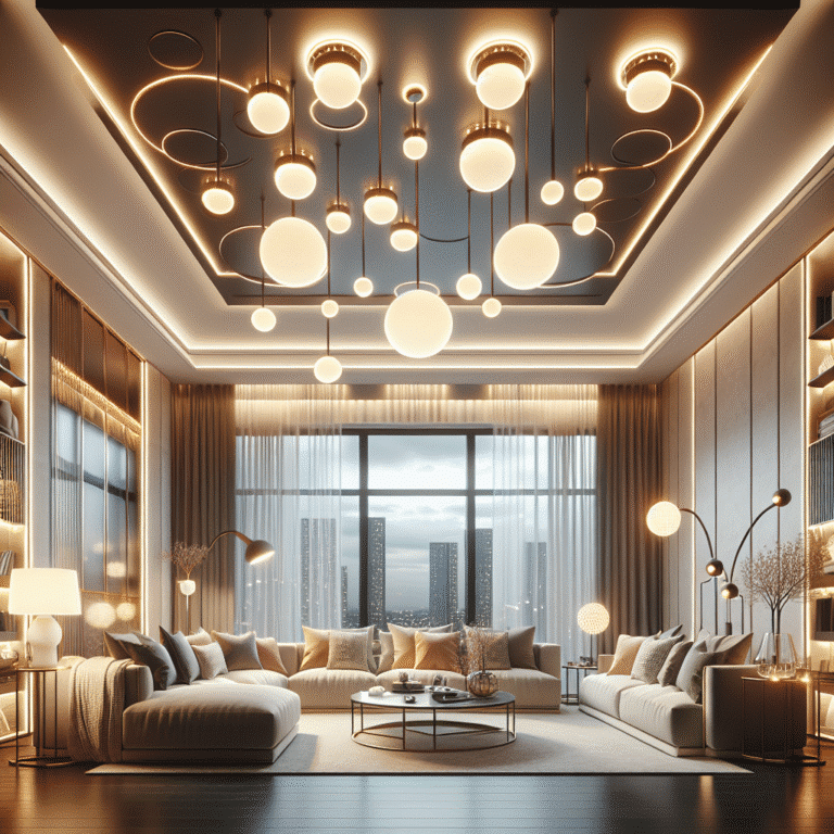 smart ceiling lights for living room
